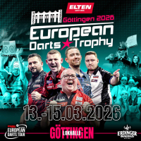 Elten Safety Shoes European Darts Trophy 2026